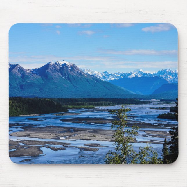 Denali Mountain Range Mouse Mat (Front)