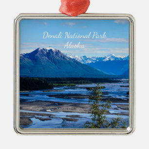 Denali Mountain Range Ornament Souvenir