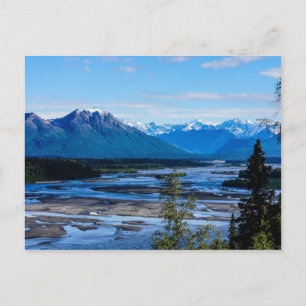 Denali Mountain Range Postcard