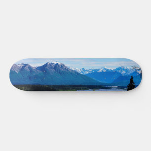 Denali Mountain Range Skateboard