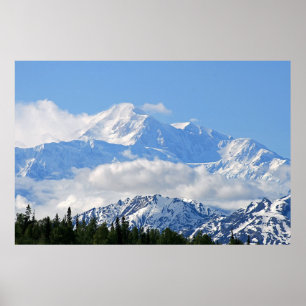 Denali / Mt McKinley Alaska Poster