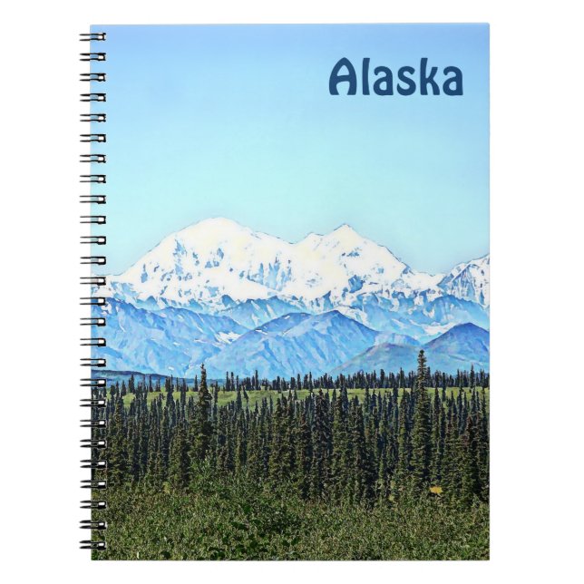 Denali (Mt. McKinley) Notebook (Front)
