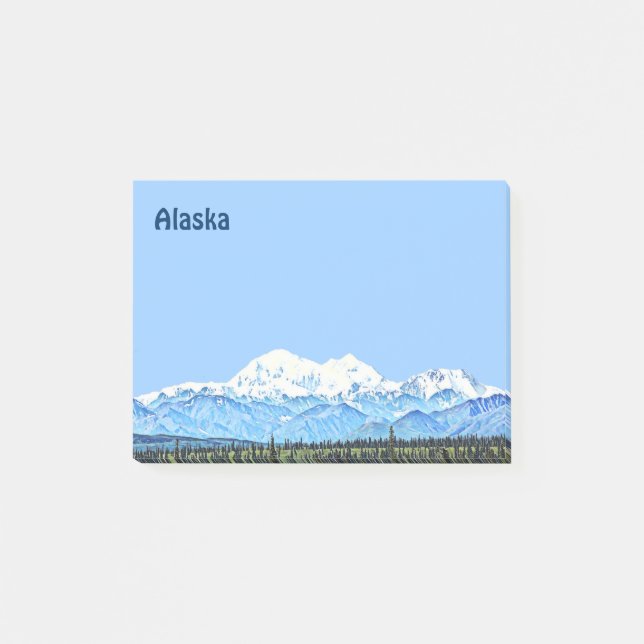 Denali (Mt. McKinley) Post-it Notes (Front)