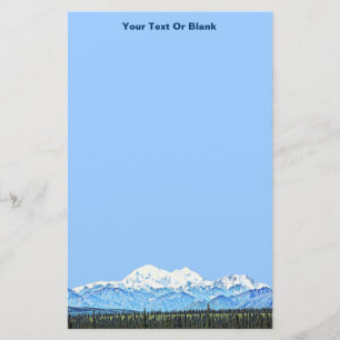 Denali (Mt. McKinley) Stationery