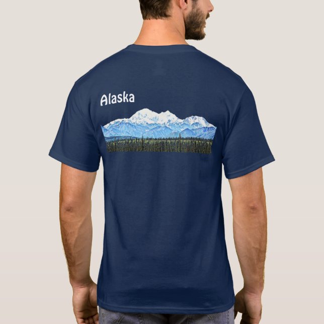Denali (Mt. McKinley) T-Shirt (Back)