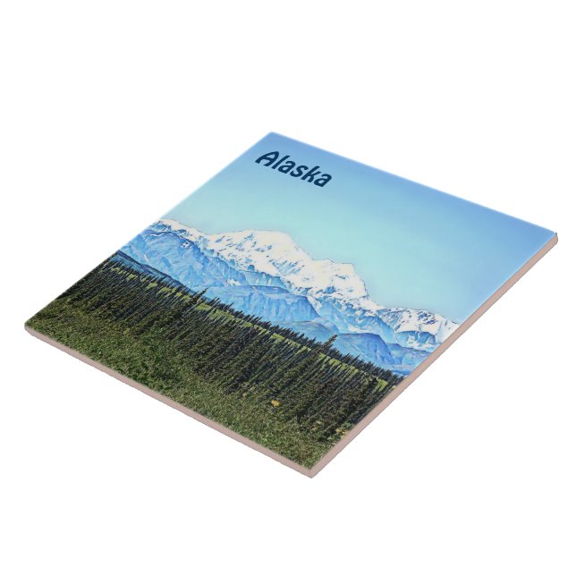 Denali (Mt. McKinley) Tile (Side)