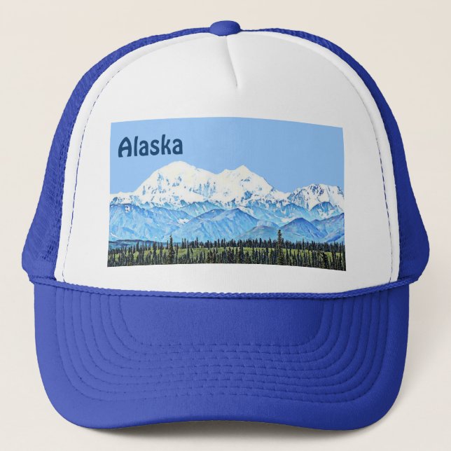Denali (Mt. McKinley) Trucker Hat (Front)