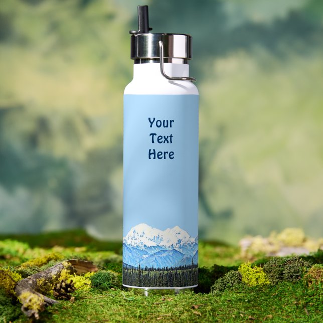 Denali (Mt. McKinley) Water Bottle (Outdoor (Rotated))