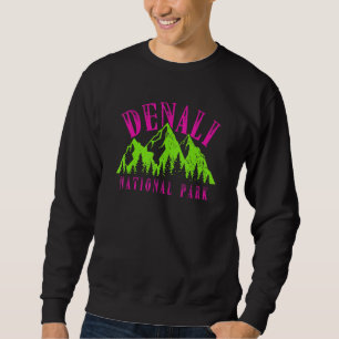 Denali National Park Alaska Alaskan Wildlife Vacat Sweatshirt