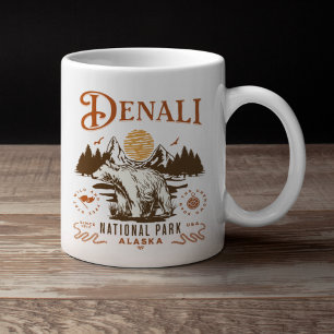 Denali National Park Alaska Coffee Mug