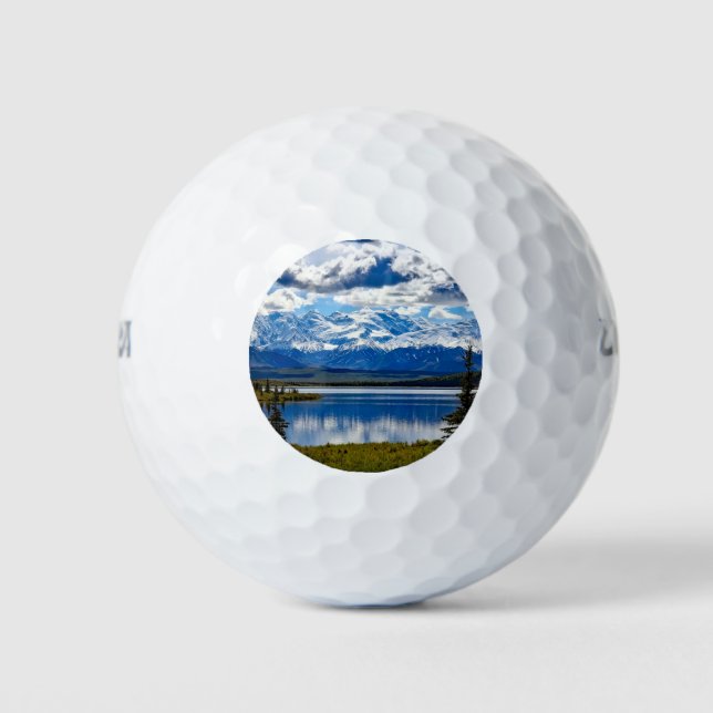 Denali National Park, Alaska Golf Balls (Front)