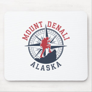 Denali National Park Alaska Hiking Camping Travel  Mouse Mat