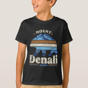 Denali National Park Alaska Hiking Camping Travel T-Shirt