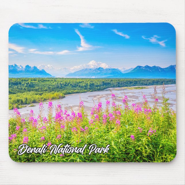 Denali National Park, Alaska Mouse Mat (Front)