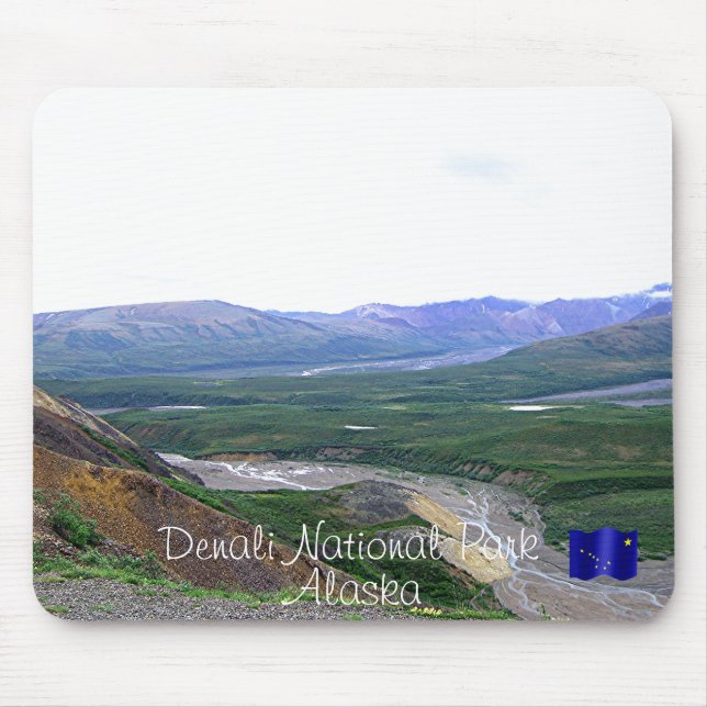 Denali National Park-Alaska Mouse Mat (Front)