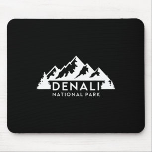 Denali National Park Alaska Souvenir Mountain Camp Mouse Mat