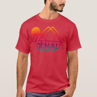 Denali National Park Alaska Souvenirs Mtn AK Gradi T-Shirt
