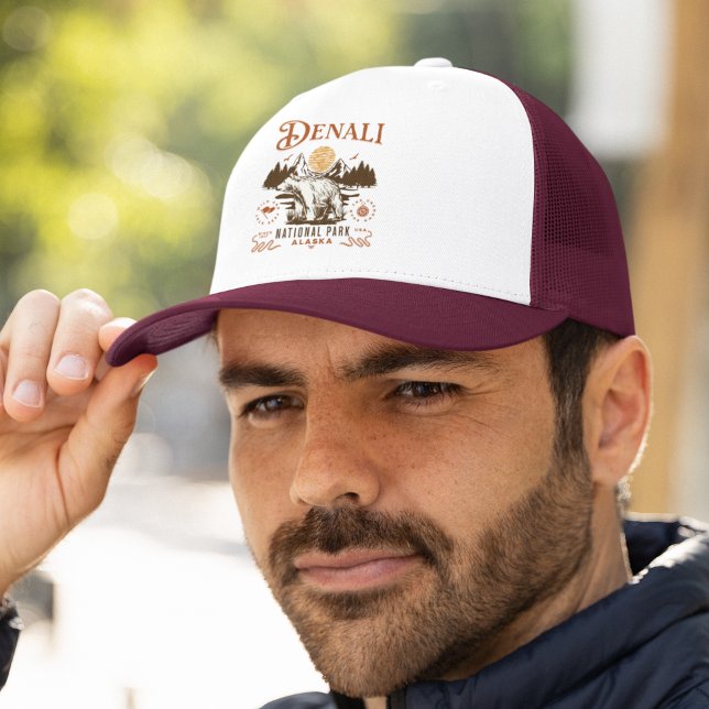 Denali National Park Alaska Trucker Hat (Creator Uploaded)