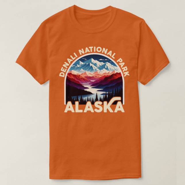 Denali National Park Alaska TShirt 2 (Design Front)