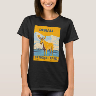 Denali National Park and Preserve Alaska Elk Souve T-Shirt