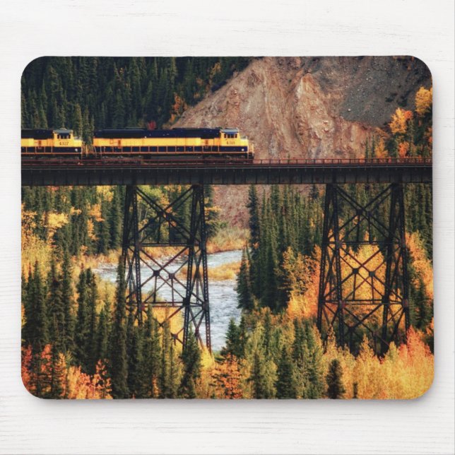 Denali National Park and Preserve USA Alaska Mouse Mat (Front)