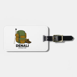 Denali National Park Backpack Luggage Tag