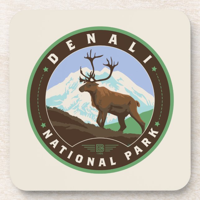 Denali National Park Coaster (Front)