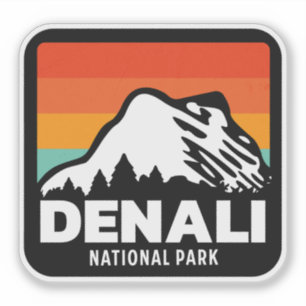 Denali National Park Cool Retro Vintage Gift 