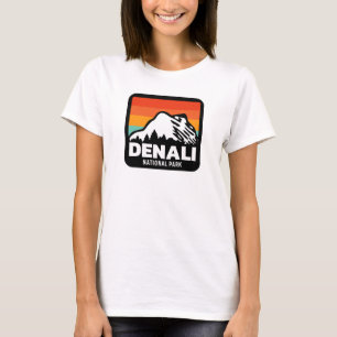 Denali National Park Cool Retro Vintage Gift T-Shirt