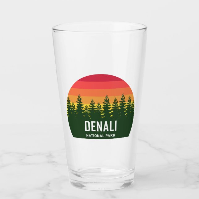 Denali National Park Glass (Front)