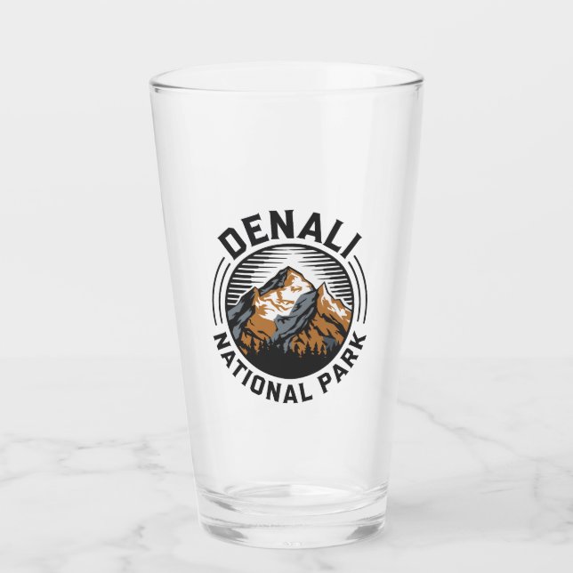 Denali National Park Glass (Front)
