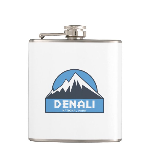 Denali National Park Hip Flask (Front)