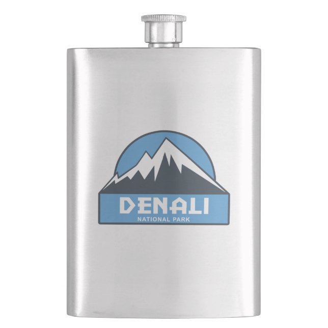 Denali National Park Hip Flask (Front)