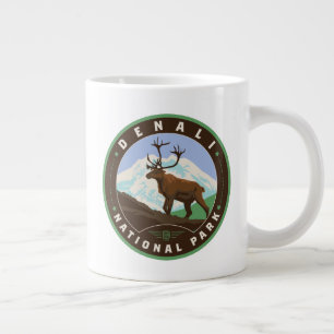Denali National Park Large Coffee Mug