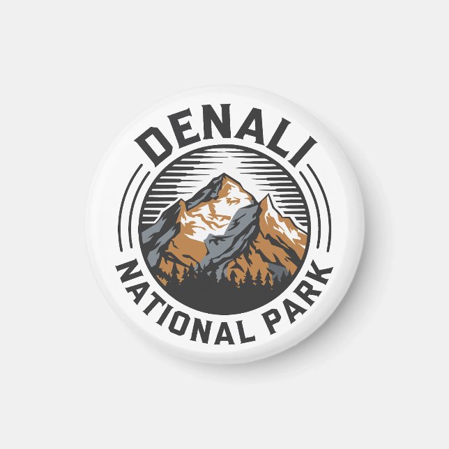 Denali National Park Magnet (Front)