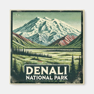 Denali National Park  Magnet