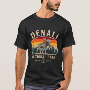 Denali National Park Moose Home Preserve Camg T-Shirt