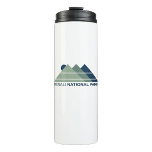 Denali National Park Mountain Sun Thermal Tumbler