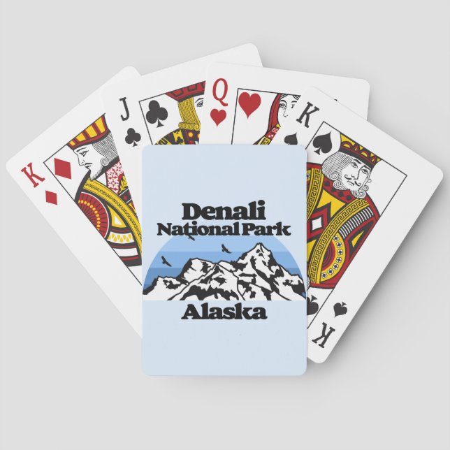 Denali National Park Playing Cards (Back)