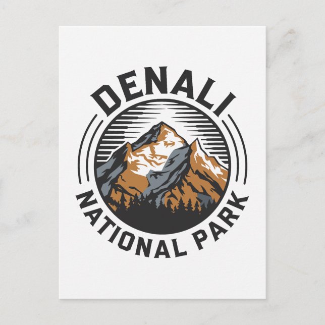 Denali National Park Postcard (Front)
