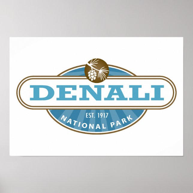 Denali National Park Poster (Front)