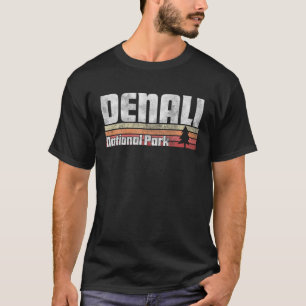 Denali National Park Retro Style Vintage 70S 80S 9 T-Shirt