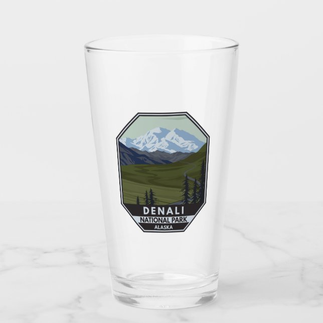 Denali National Park Road to Denali Glass (Front)