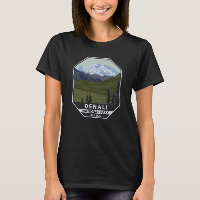 Denali National Park Road to Denali T-Shirt (Front)