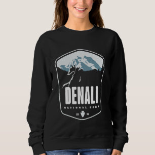 Denali National Park Scenic Wildlife Sweatshirt