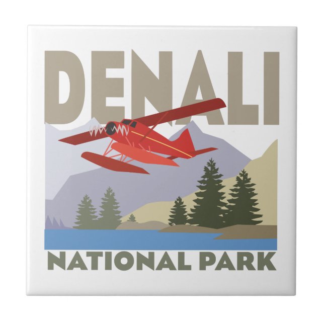 Denali National Park Tile (Front)