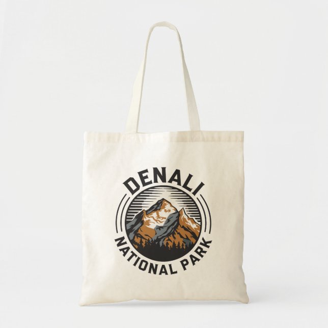 Denali National Park Tote Bag (Front)