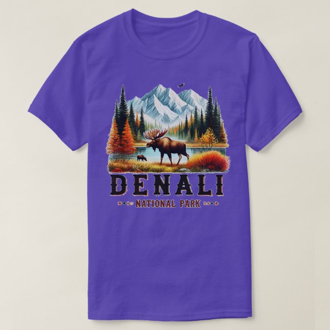 Denali National Park TShirt (Design Front)