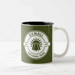 Denali National Park Two-Tone Coffee Mug