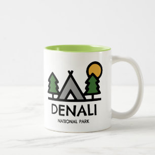 Denali National Park Two-Tone Coffee Mug